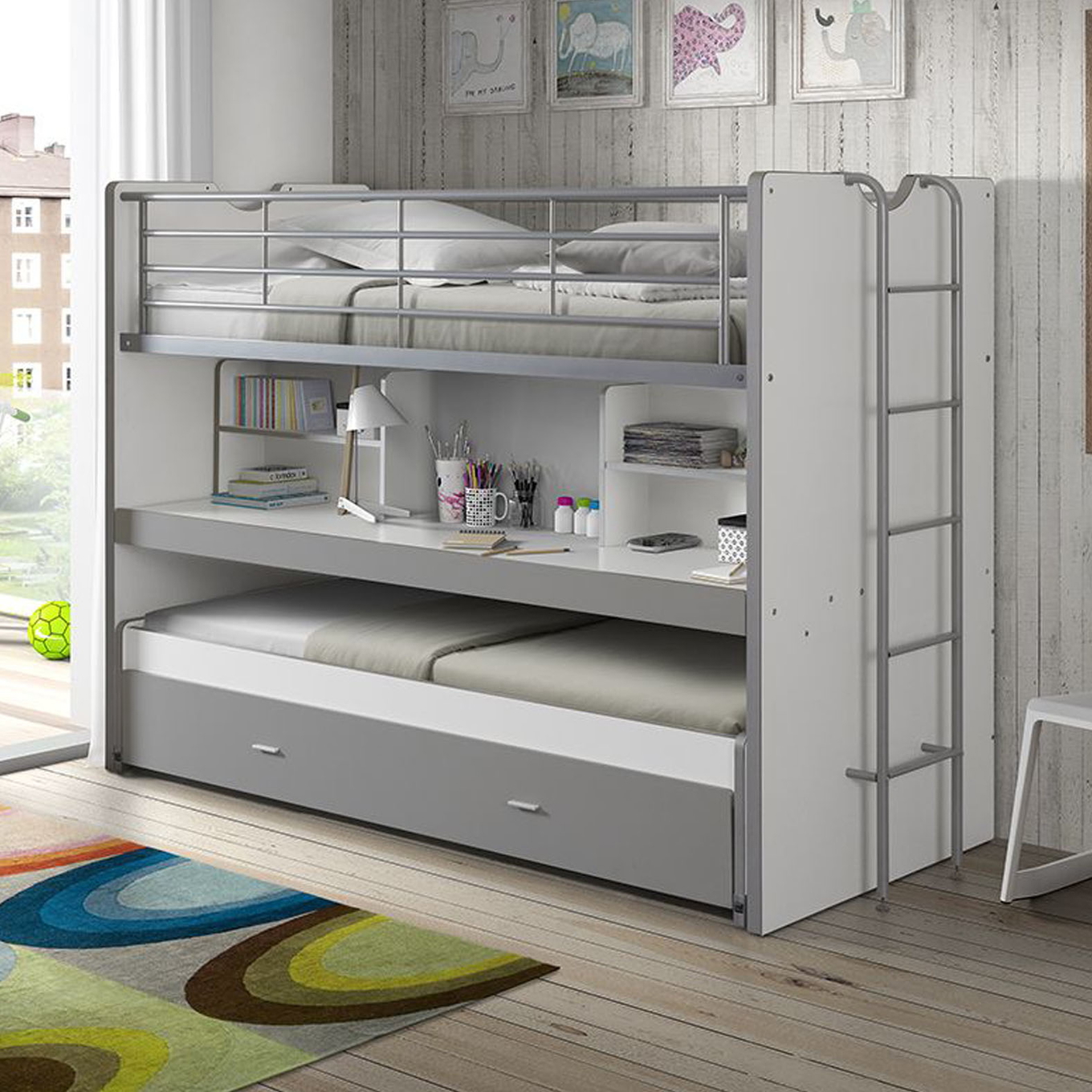 Kombibett Bonny Grau #2