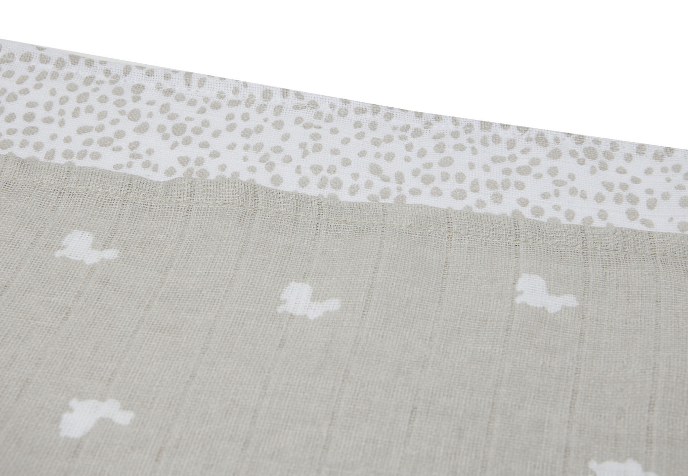 Spucktücher Dotted Rabbit Nougat 2er Set 8