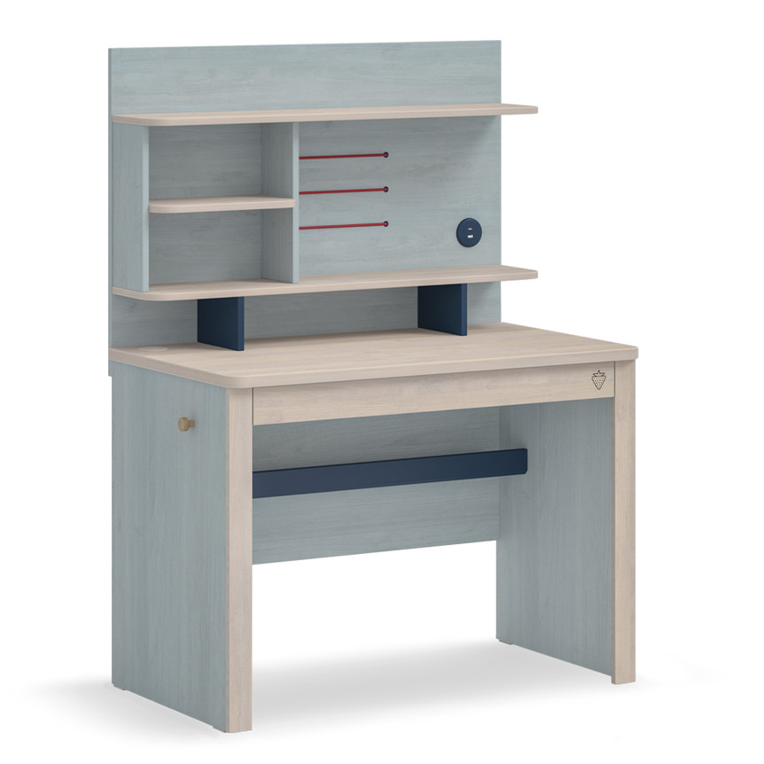 Schreibtisch Studio Trio mit Aufsatz