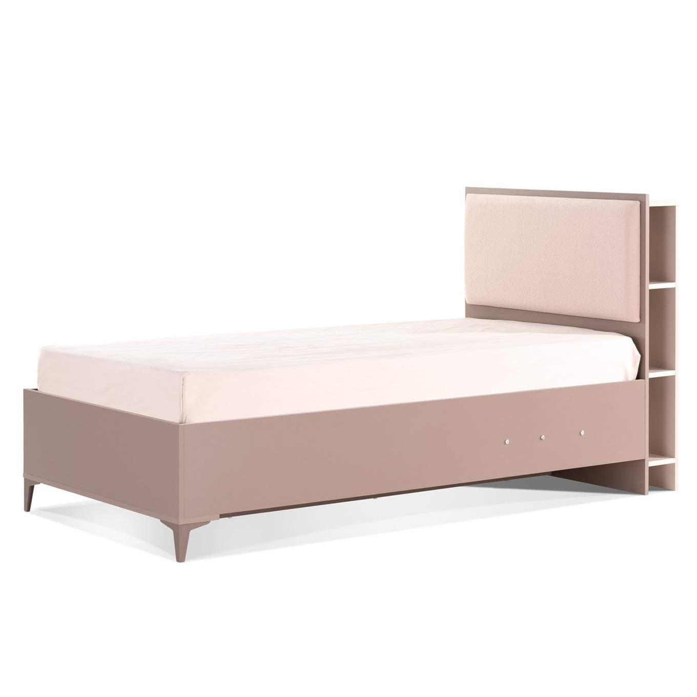 Bett Riga mit Stauraum, 120 x 200 cm