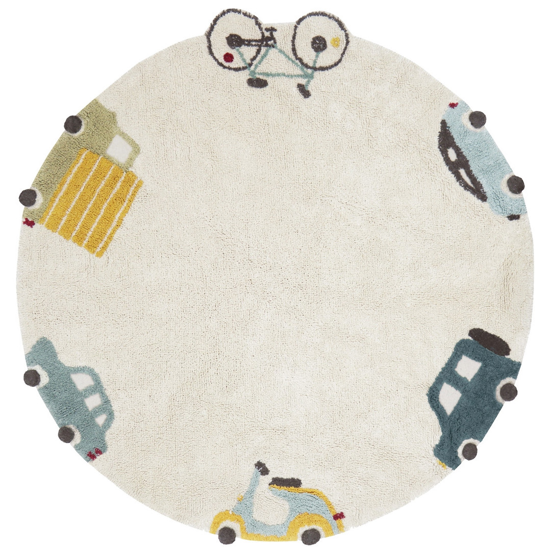 Teppich Rug Wheels