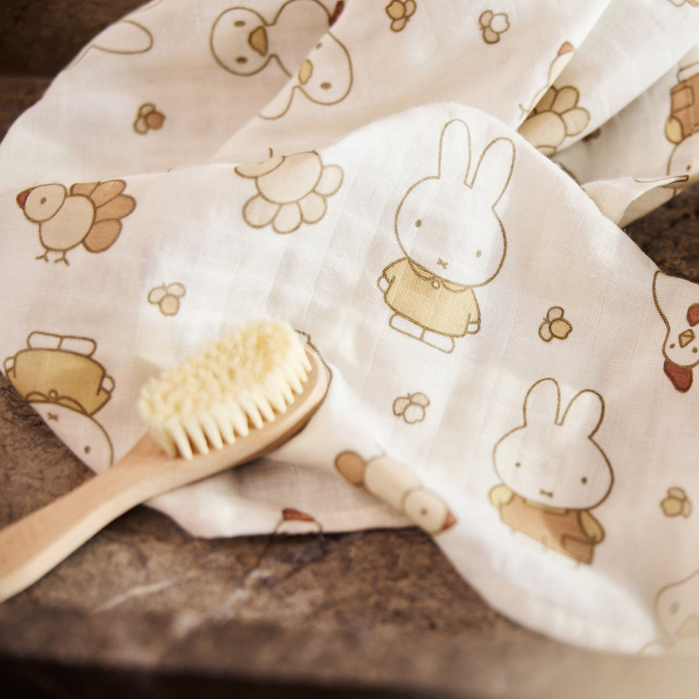 Spucktücher Miffy Family Farm 3er Set 5