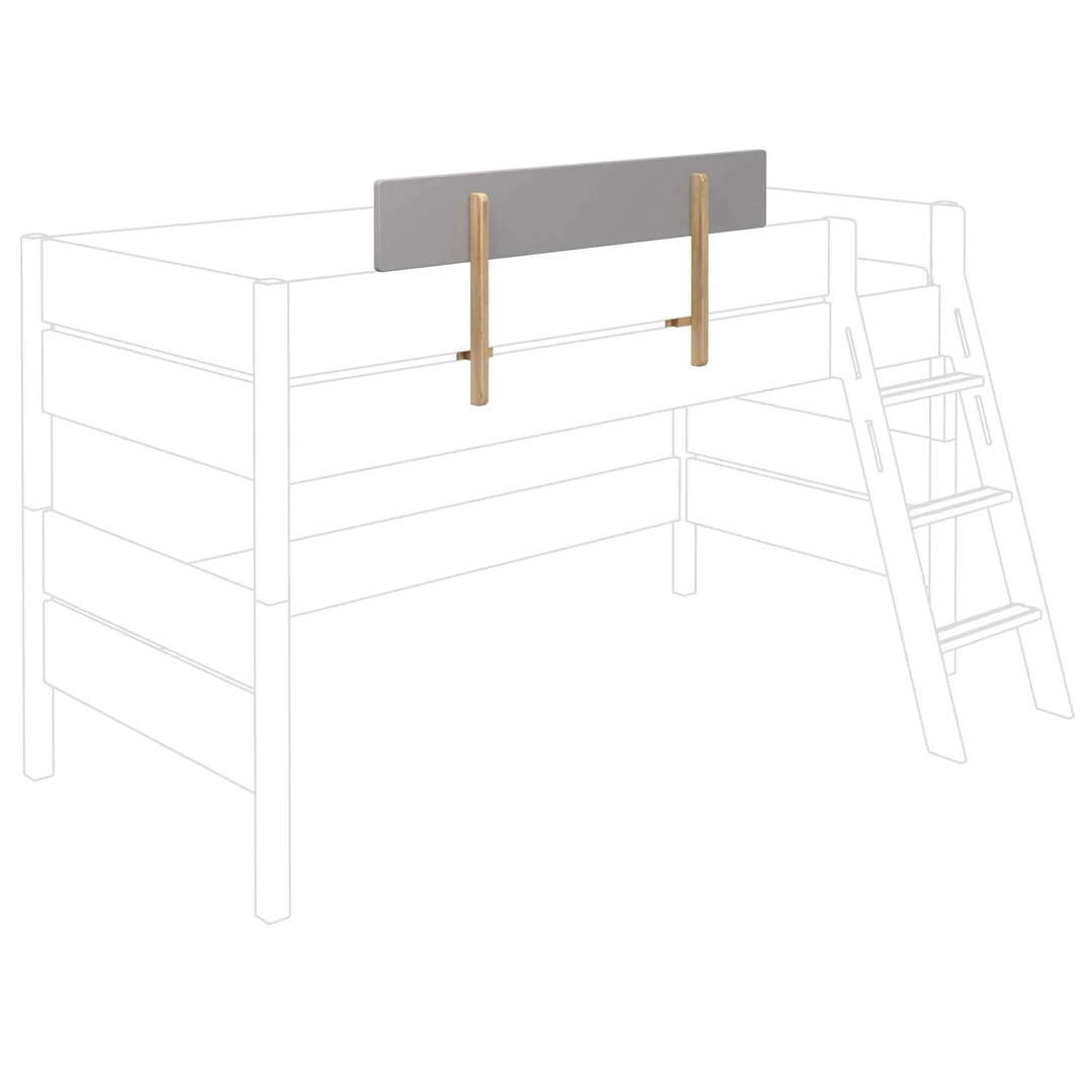 Absturzsicherung Sten Erhöht Längs Schiefergrau