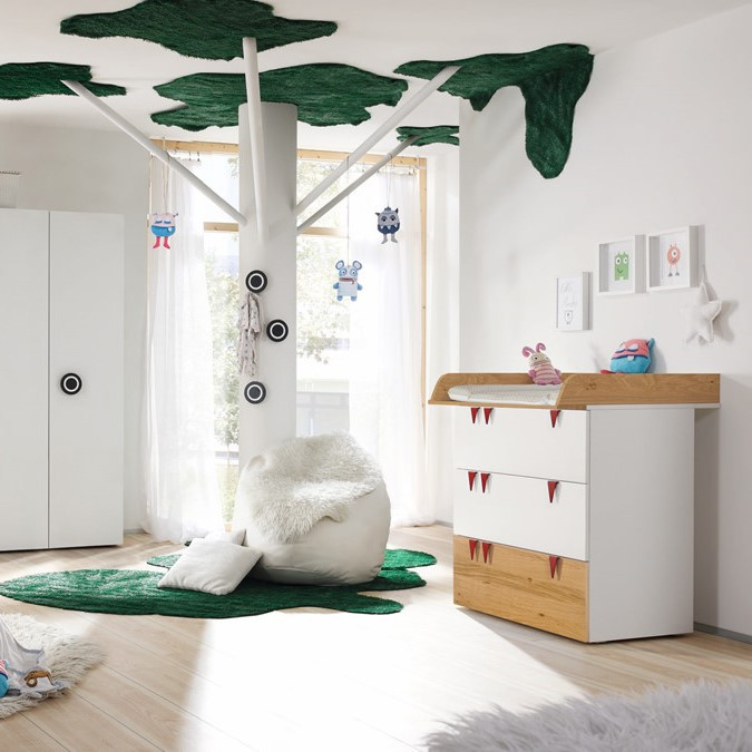 Kommode Minimo schmal Holz #2