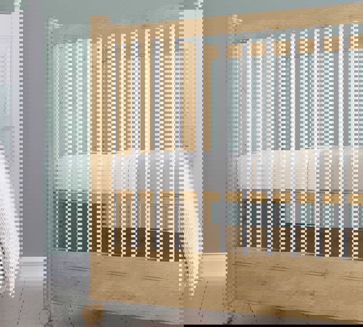 Babybett 2 in 1 Eiche 5