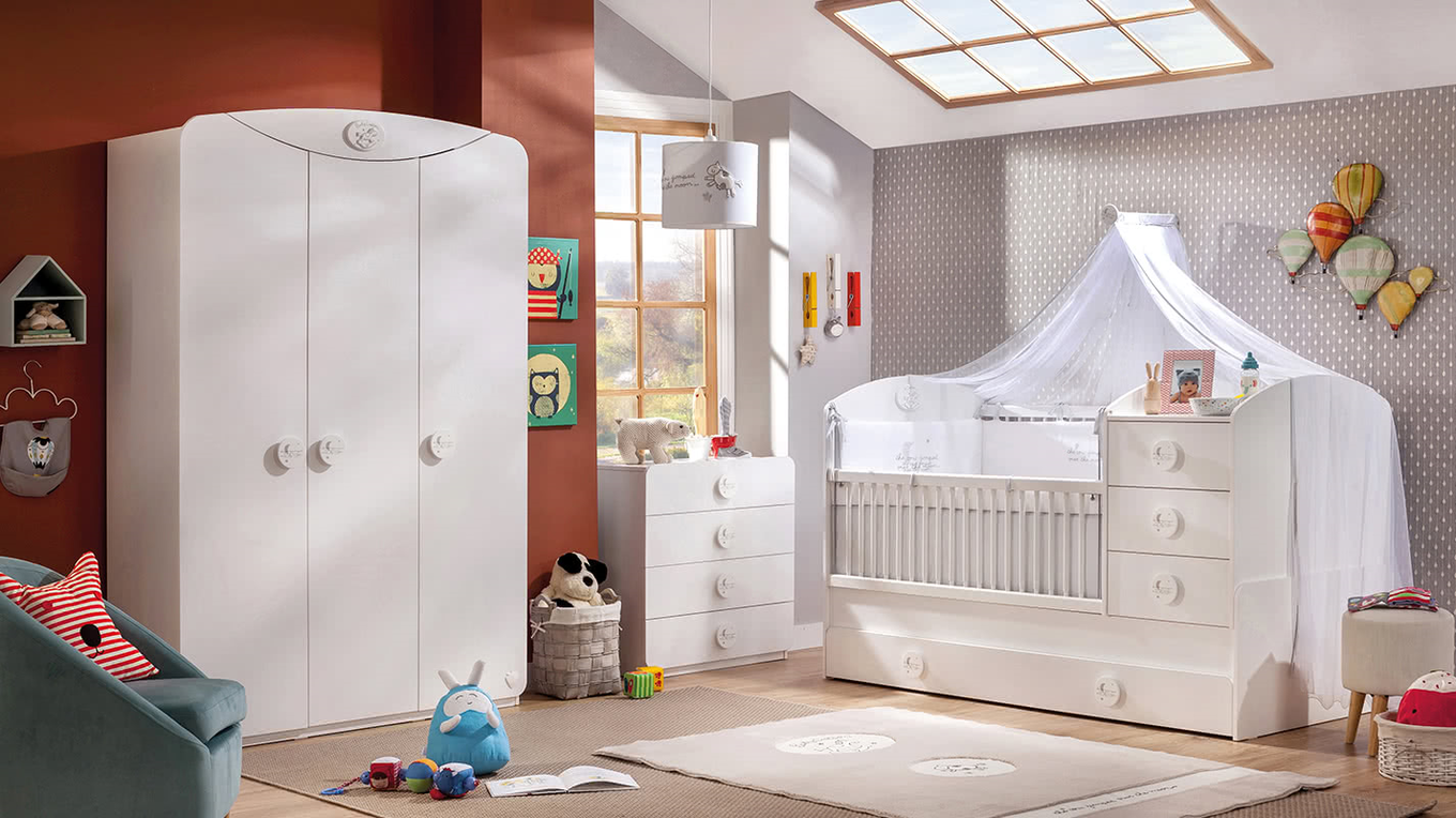 Babybett Baby Cotton Umbaubar 12