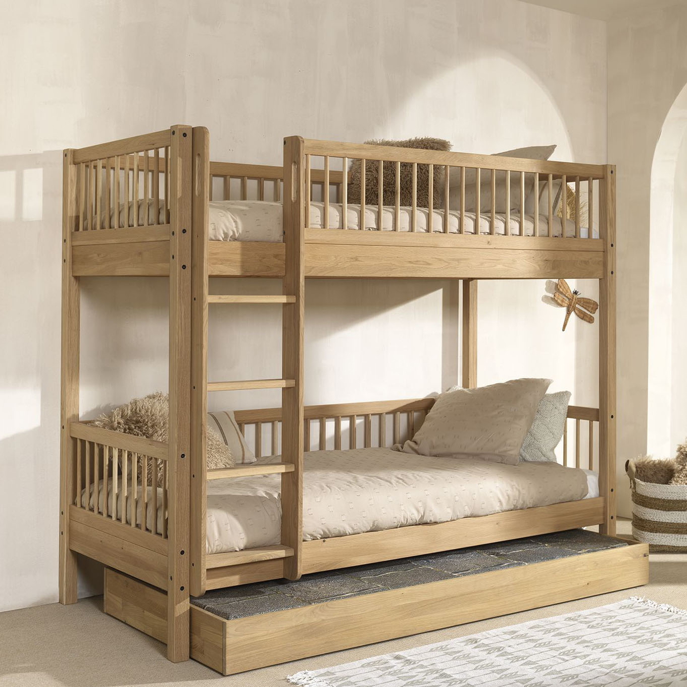 Etagenbett Forrest inkl. Ausziehkasten Holz #2