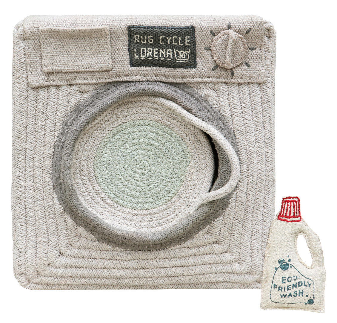 Spiel-Waschmaschine aus Baumwolle 11