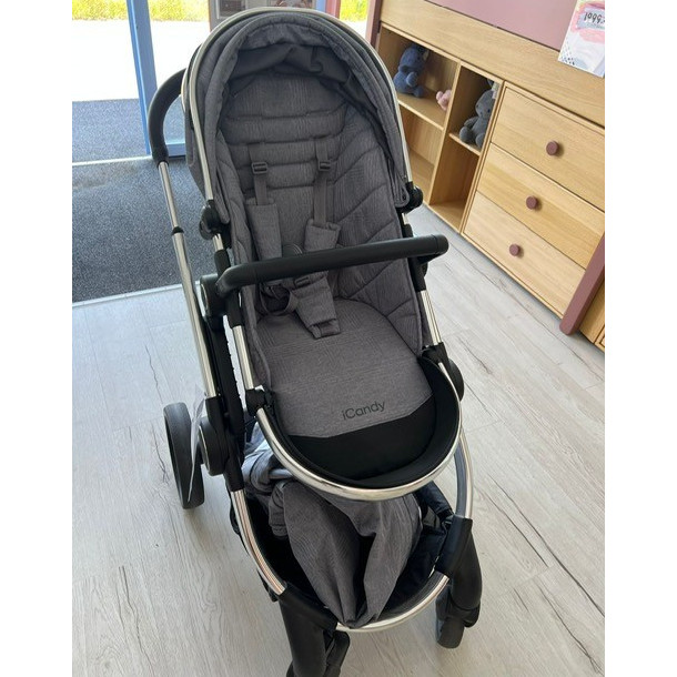 Kinderwagen Peach Combo Grey Check #2