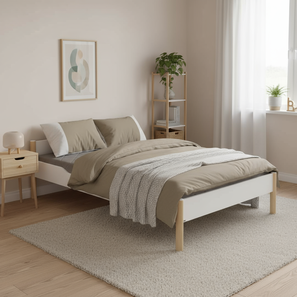 Bett Ylvie II Birke, 120 x 200 cm #2