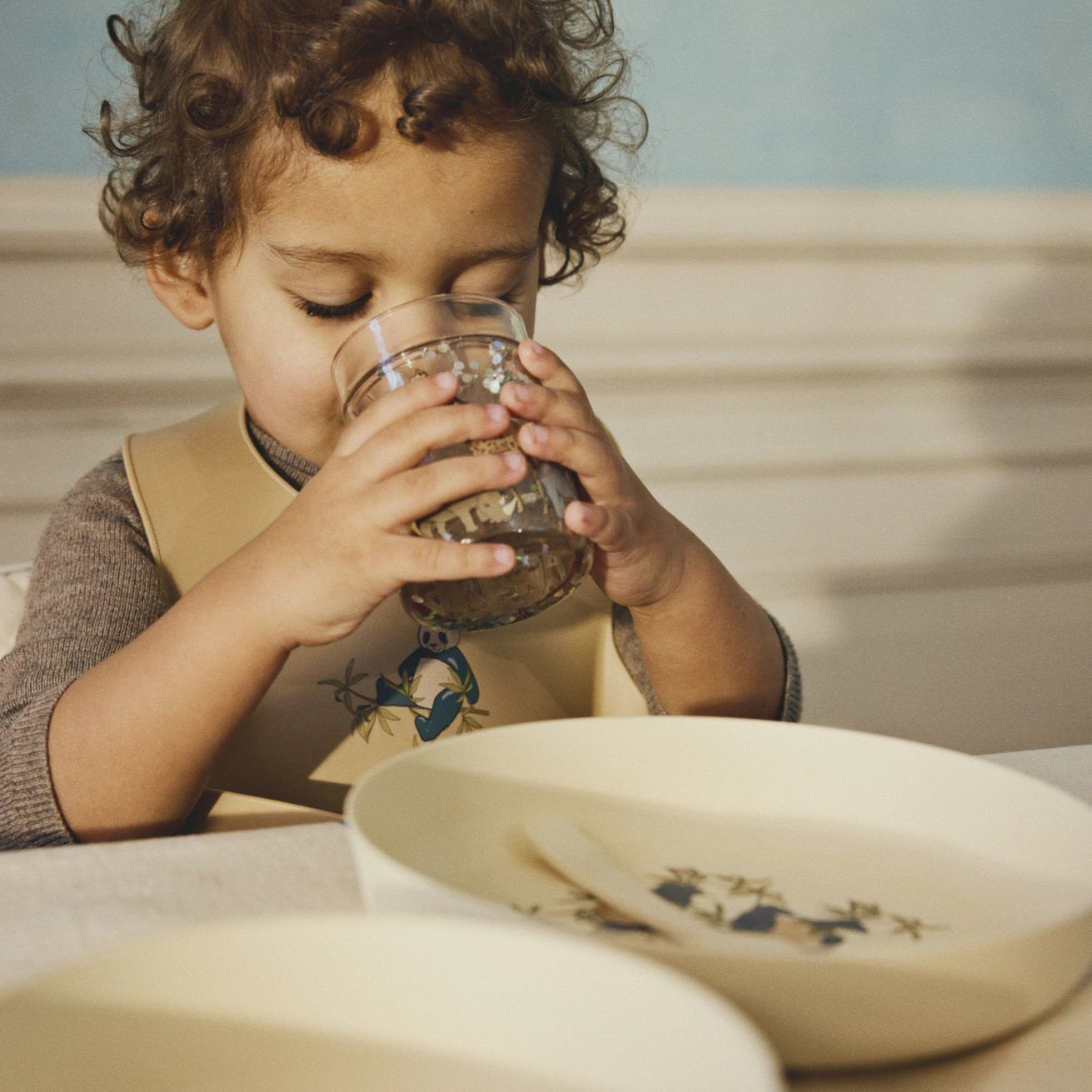 Lätzchen 2er Set Panda 3