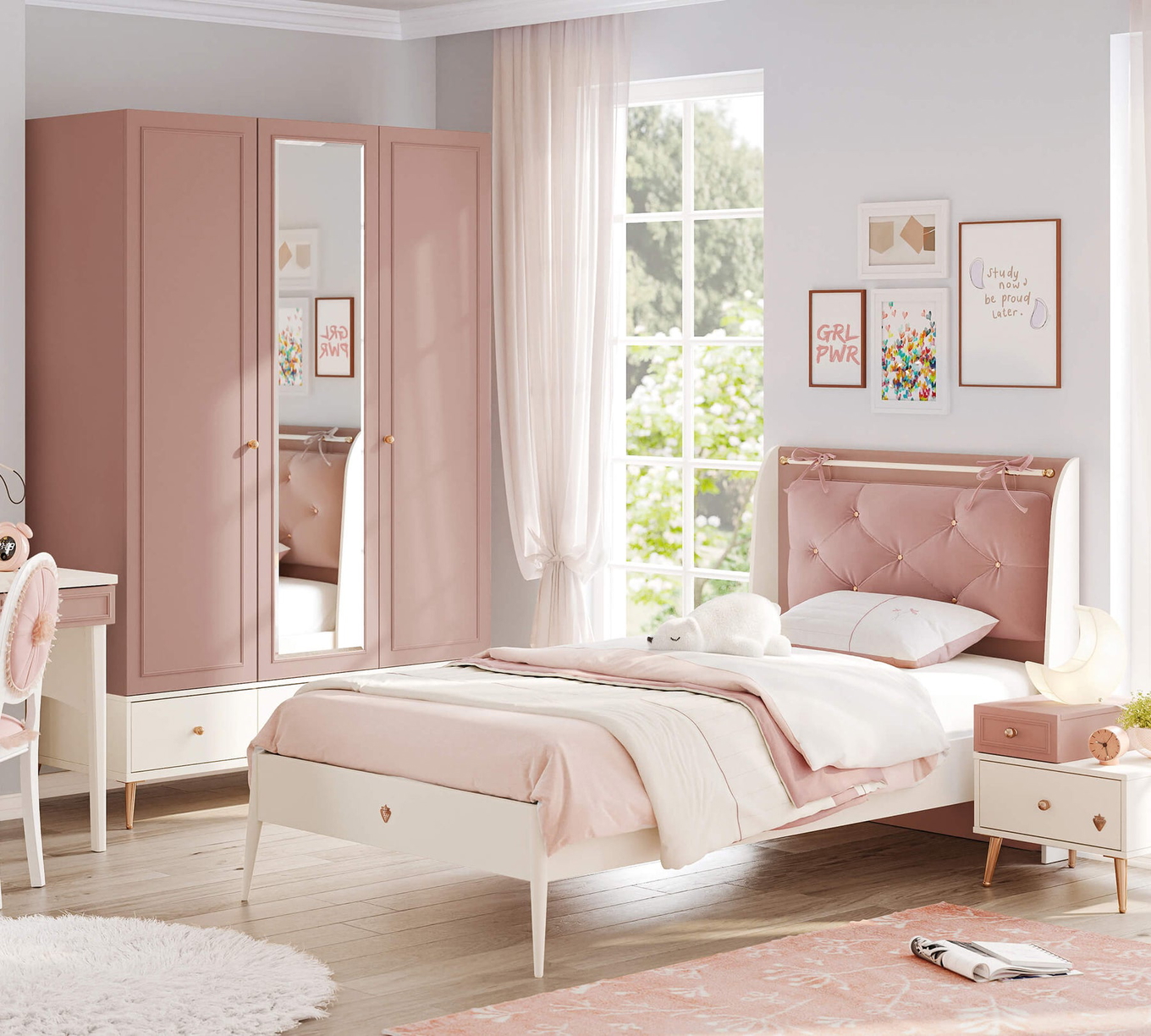 Bett Elegance  Standard, mit Kopfteil, 120 x 200 cm 3