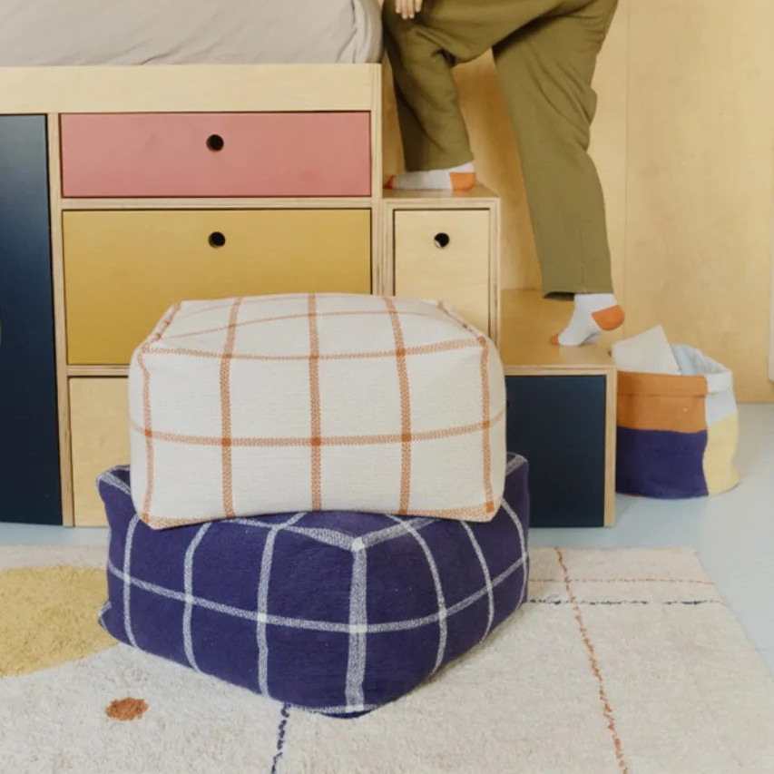 Sitzkissen Geo Block Natur #2