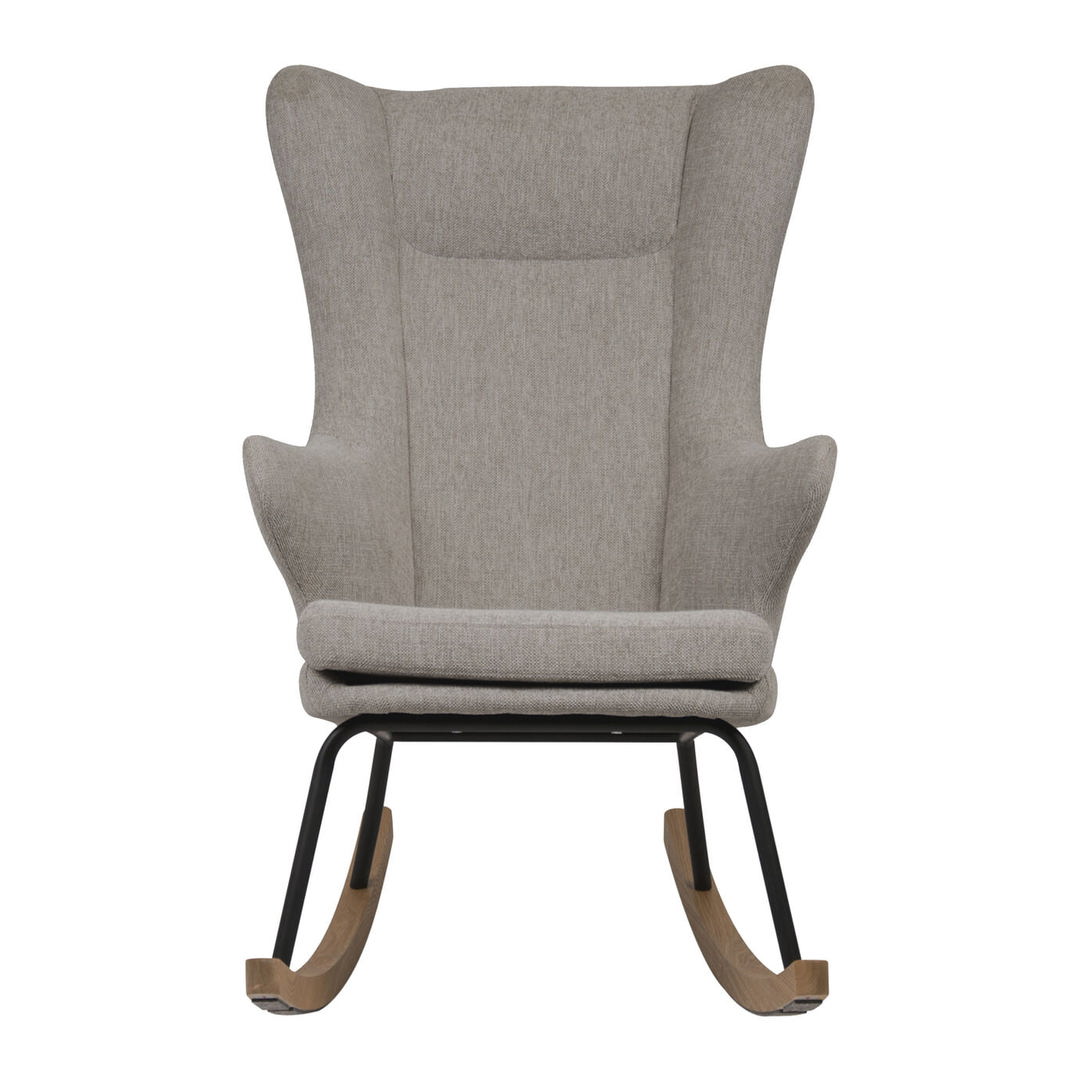 Schaukelstuhl für Mütter De Luxe Sand Grey 5