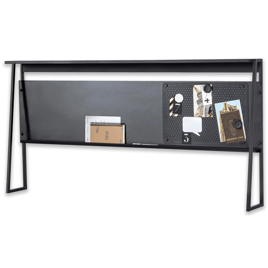 Schreibtischaufsatz Dark Metal Line 1