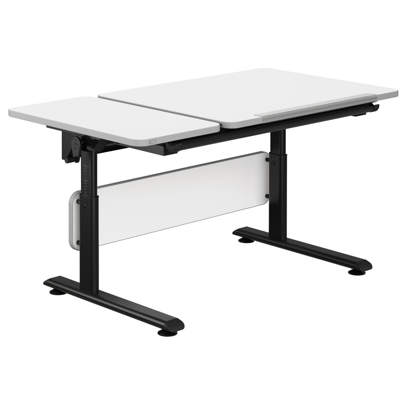 Schreibtisch Diego 130 GT Schwarz Weiss