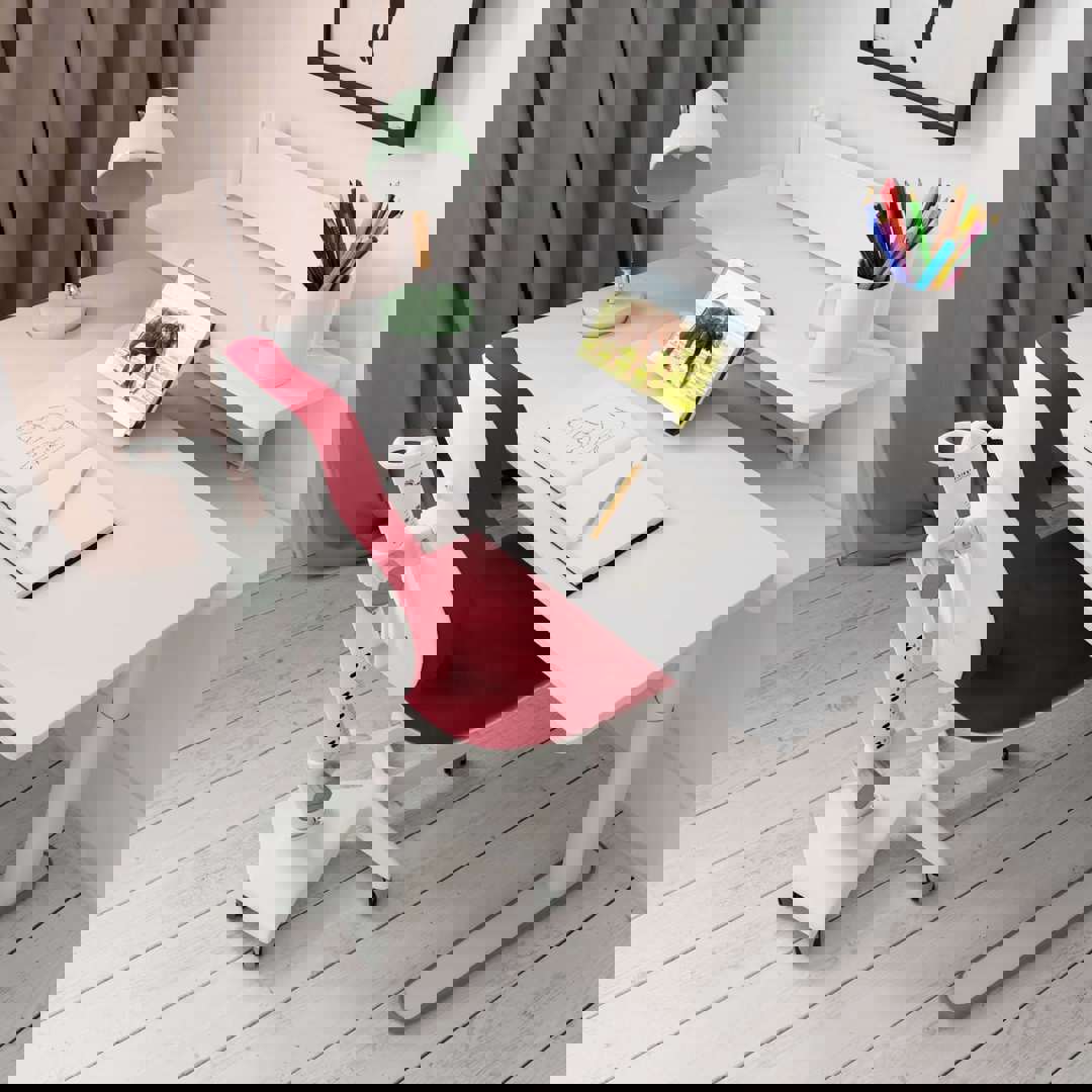 Bürostuhl Modell Ergo Dunkelrot #2