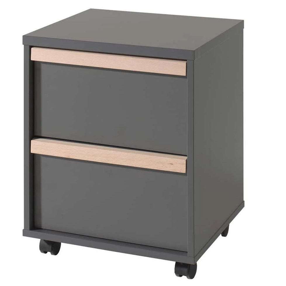 Rollcontainer London Anthrazit