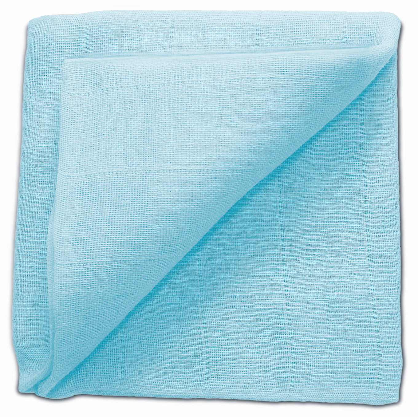 Gaze Spucktuch Uni Aqua