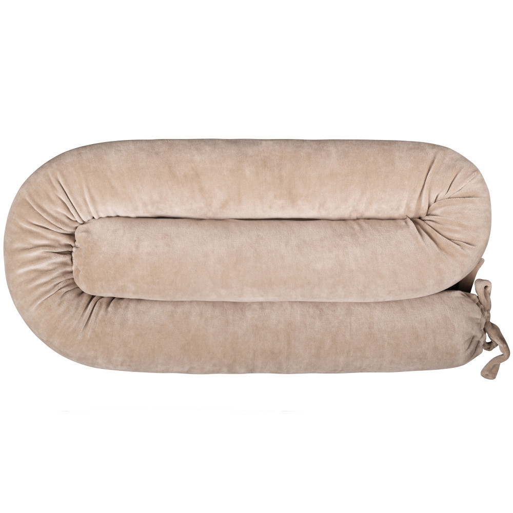 Nestchenrolle Samt Sand 1