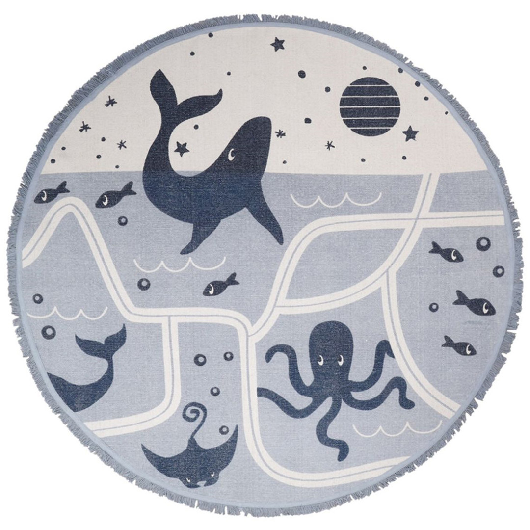 Teppich Little Deep Blue