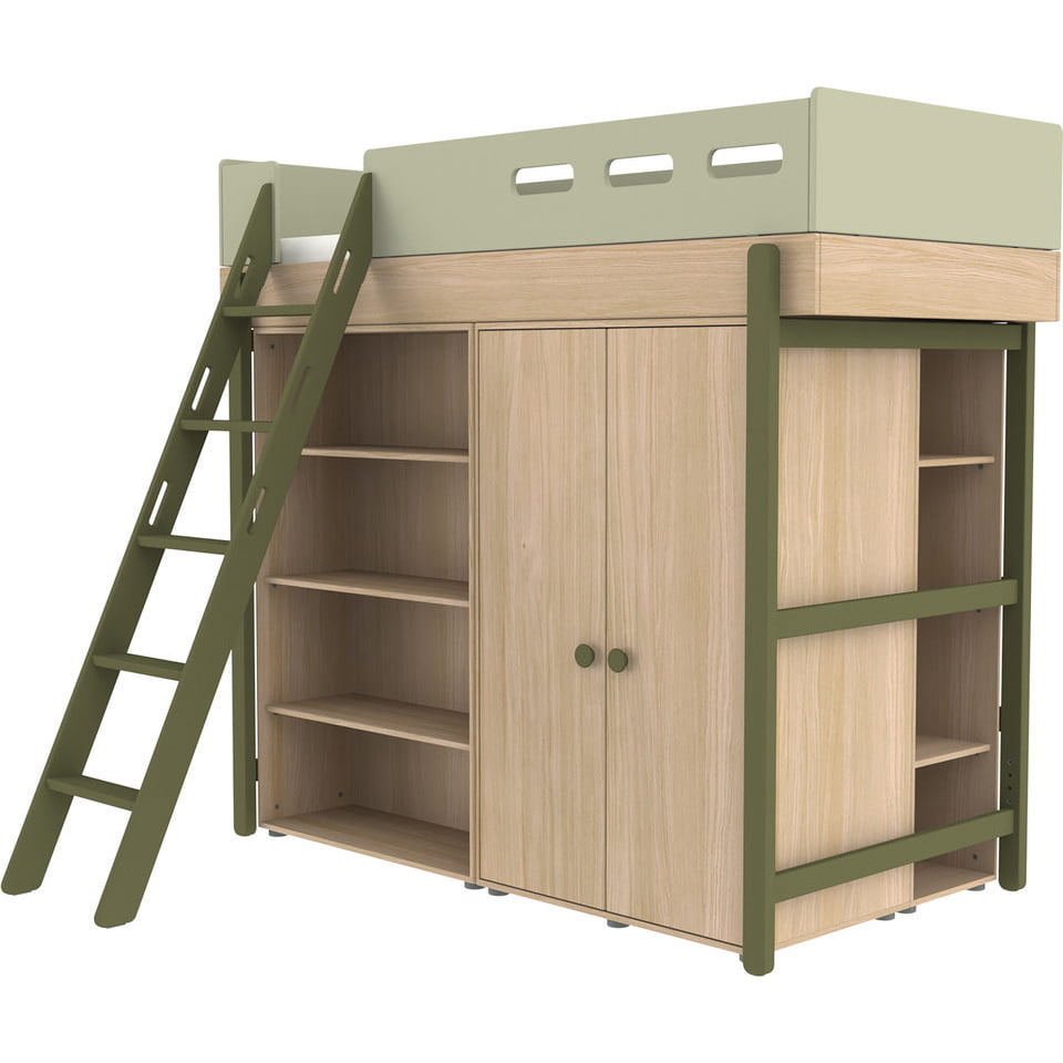 Bücherregal Schmal Popsicle mit 3 Böden 4