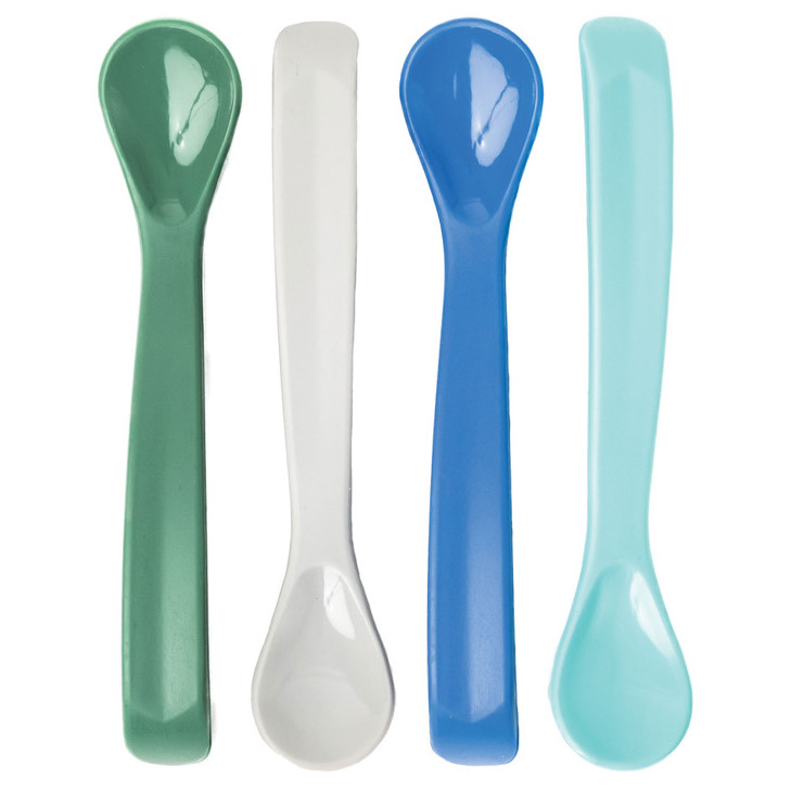 Silikonlöffel-Set Blau