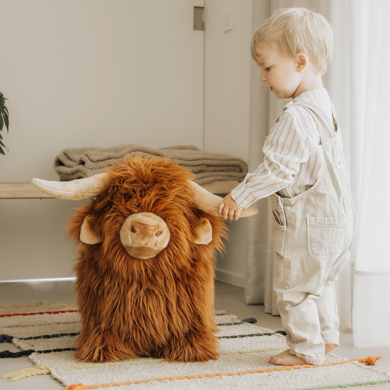 Hüpftier Highland Cow 3