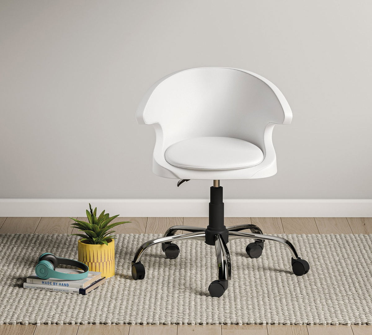 Bürostuhl Pearl Weiss #2