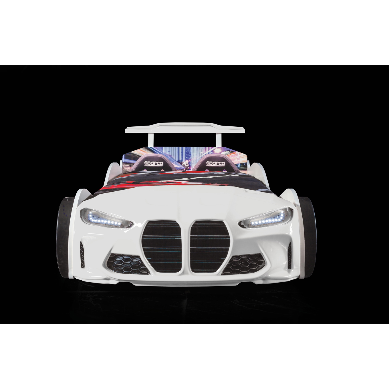 Autobett GT Racer Weiss 3