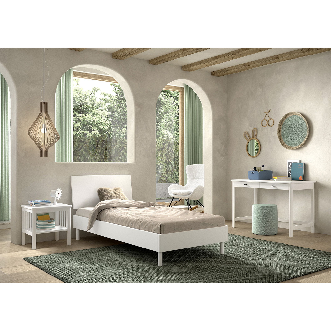 Kinderzimmer Forrest Buche 3-teilig Set B #2