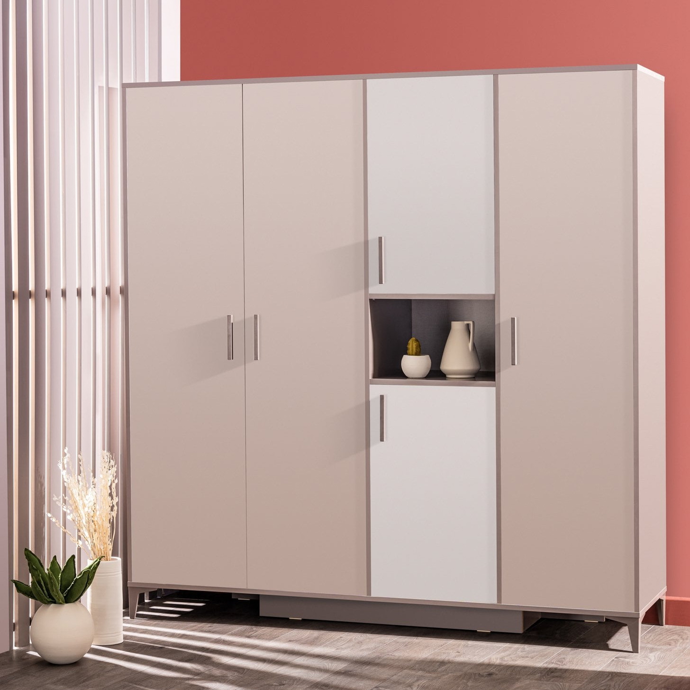 Kleiderschrank Riga 4-türig #2