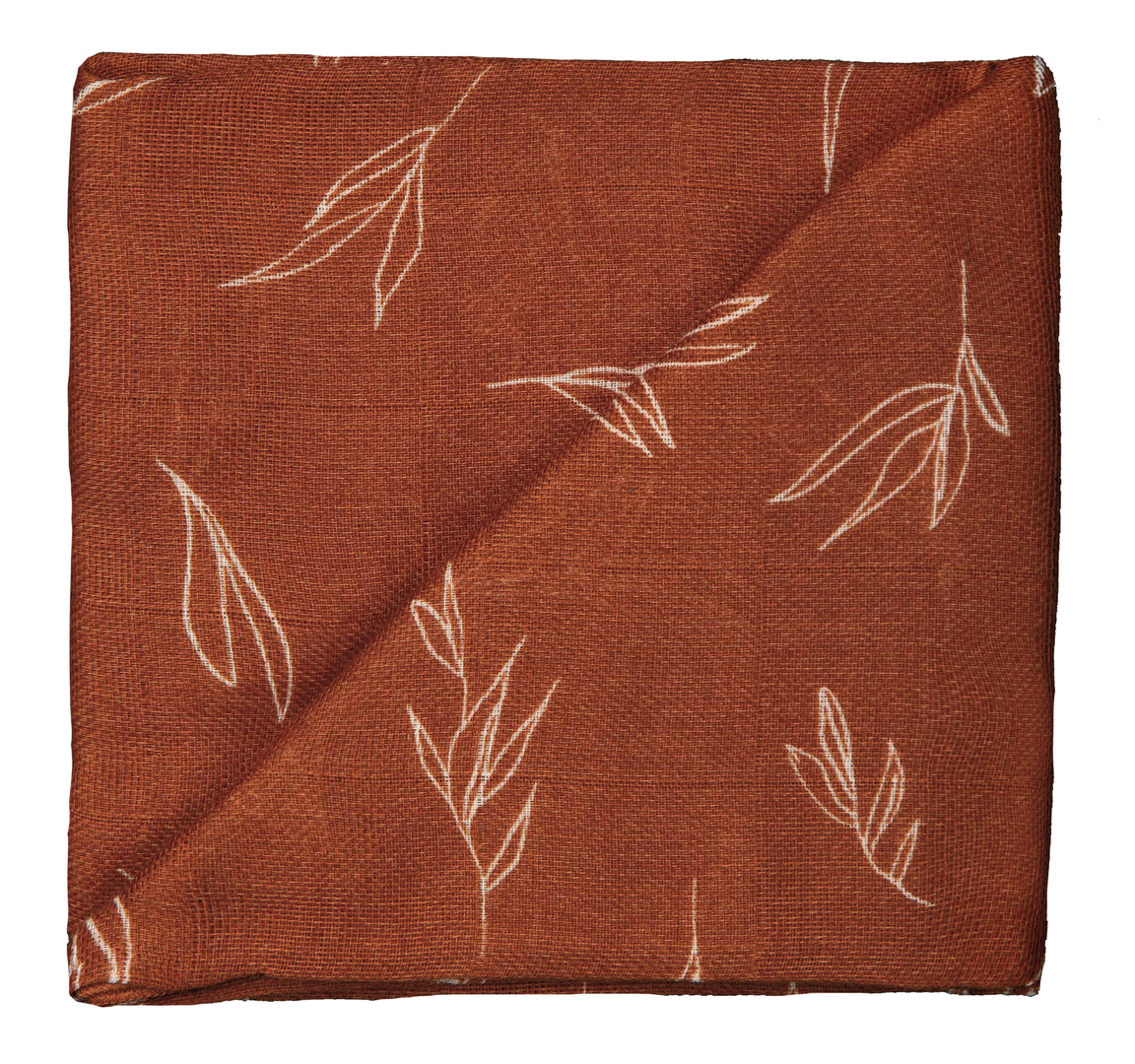 Gaze Spucktuch Braun