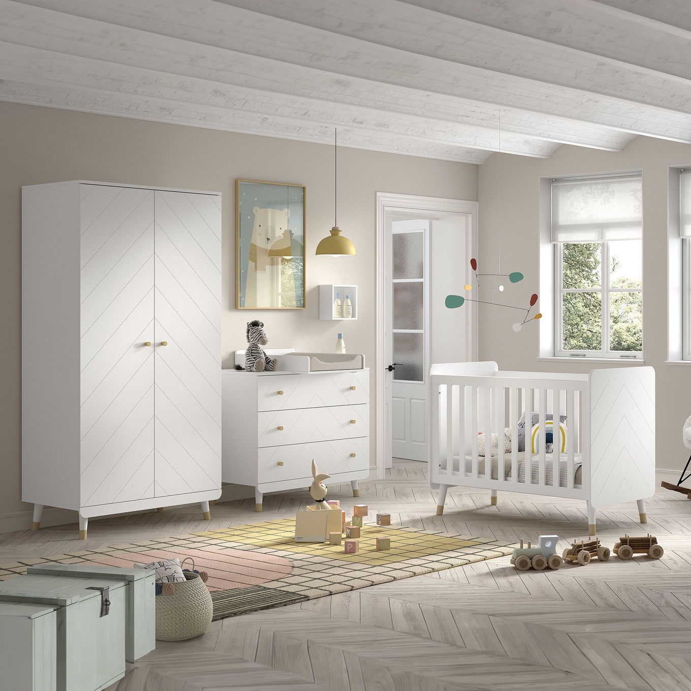 Babyzimmer Billy 4-teilig Set B #2