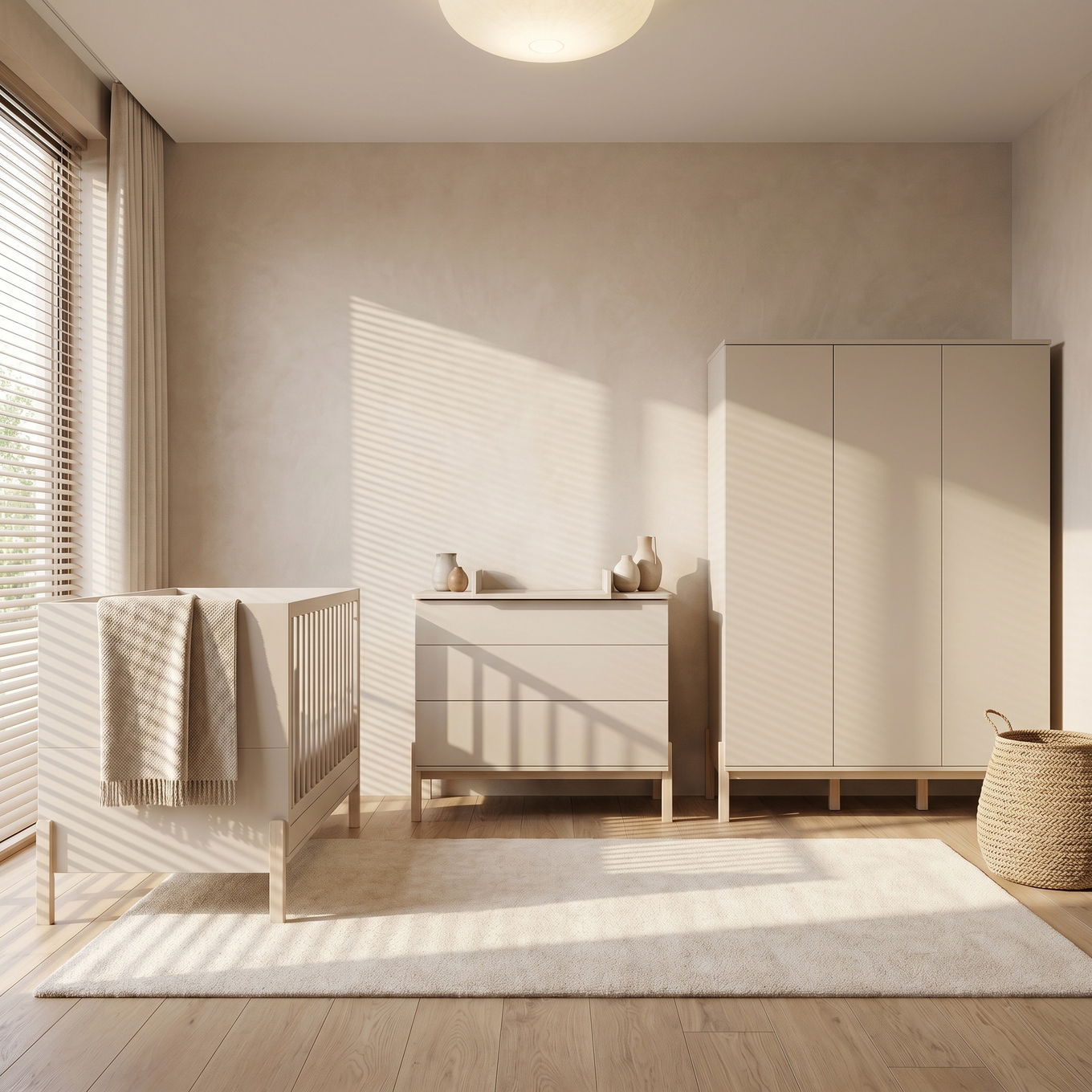 Babyzimmer Ashi Set 3-teilig  Clay #2