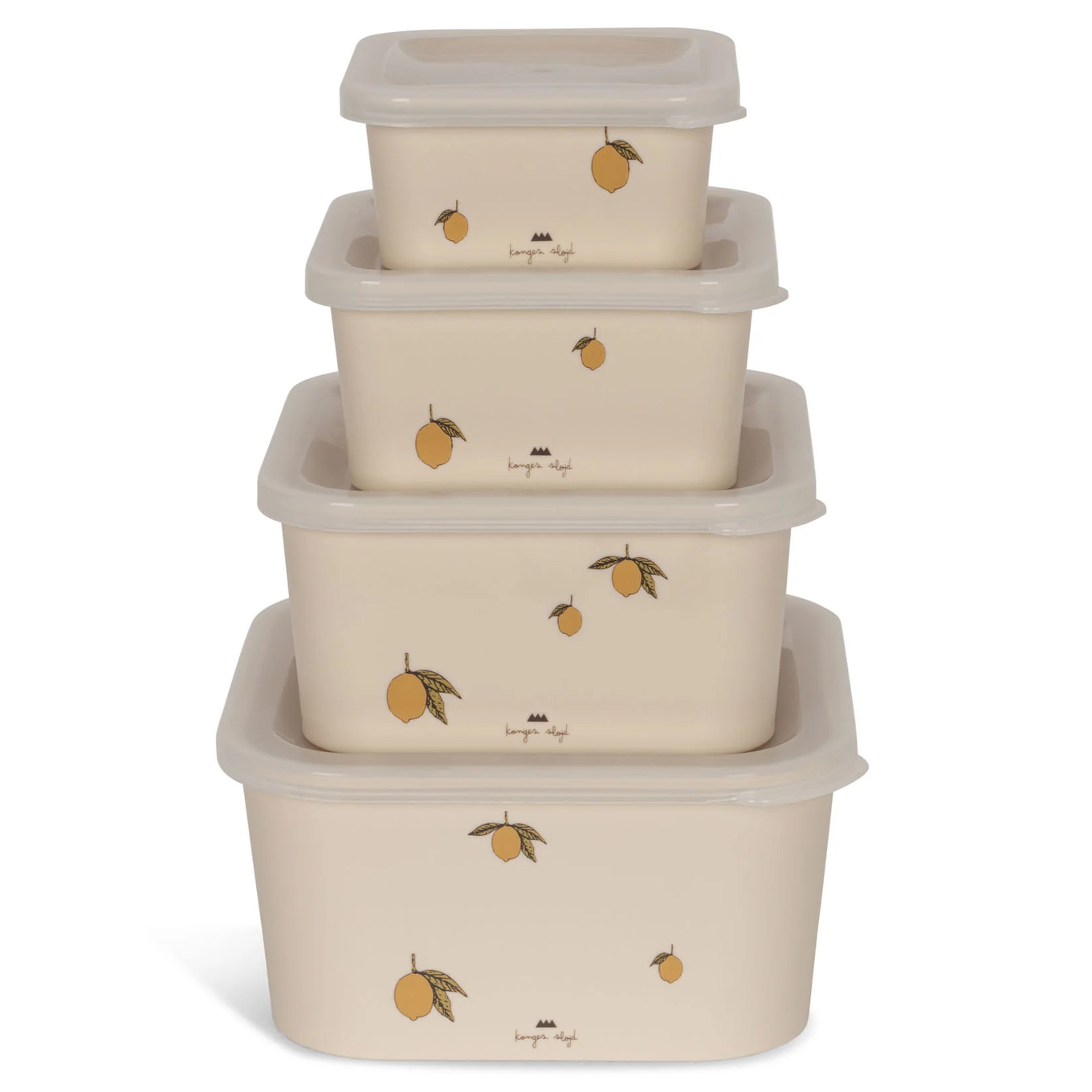 Lunchbox Lemon 4er Set