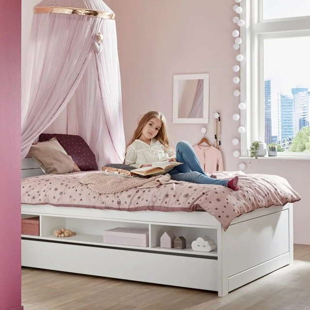 Ausziehkasten für Lifetime Betten 120cm Weiss #2