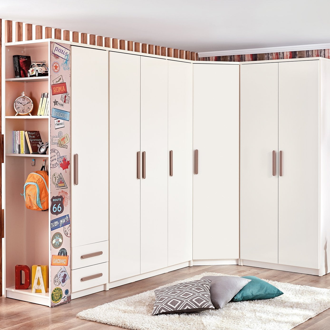 Kleiderschrank Joyin 3-türig #2