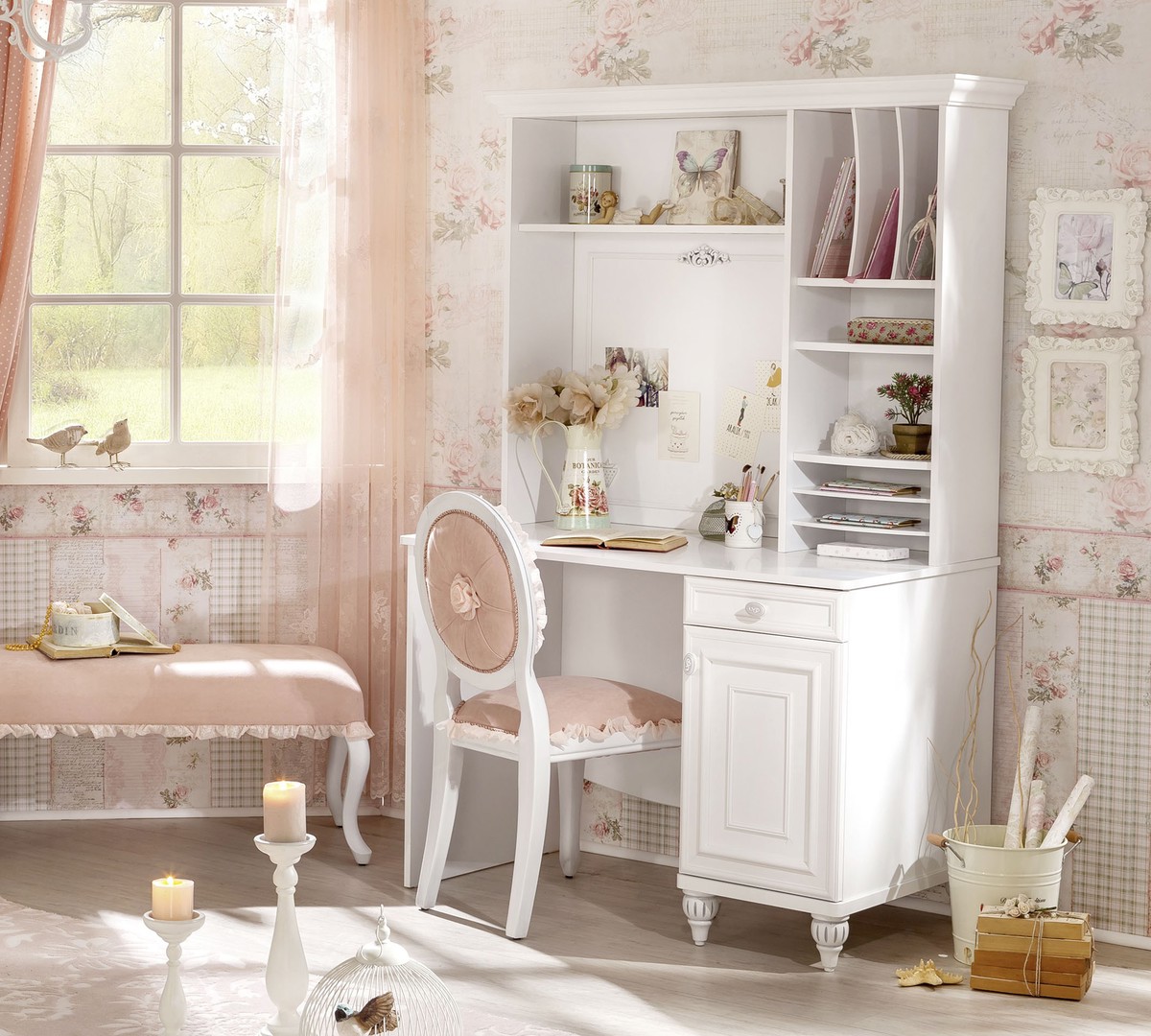 Schreibtischaufsatz Romantica 4