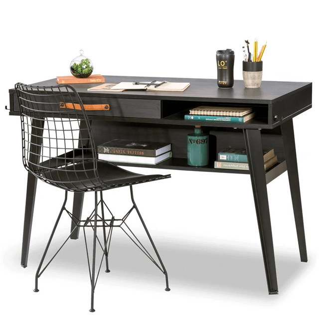 Schreibtisch Dark Metal Line