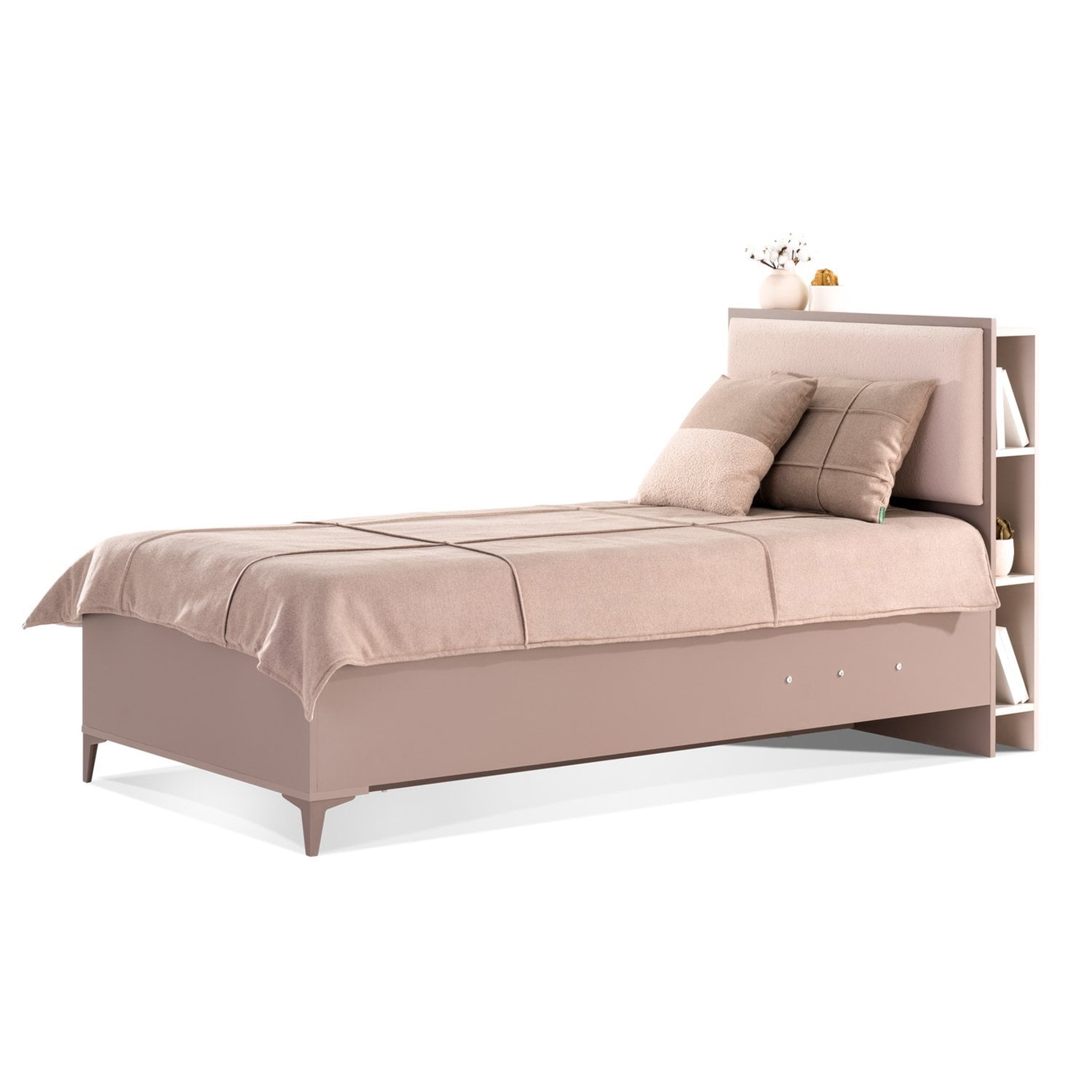 Bett Riga mit Stauraum, 120 x 200 cm 4