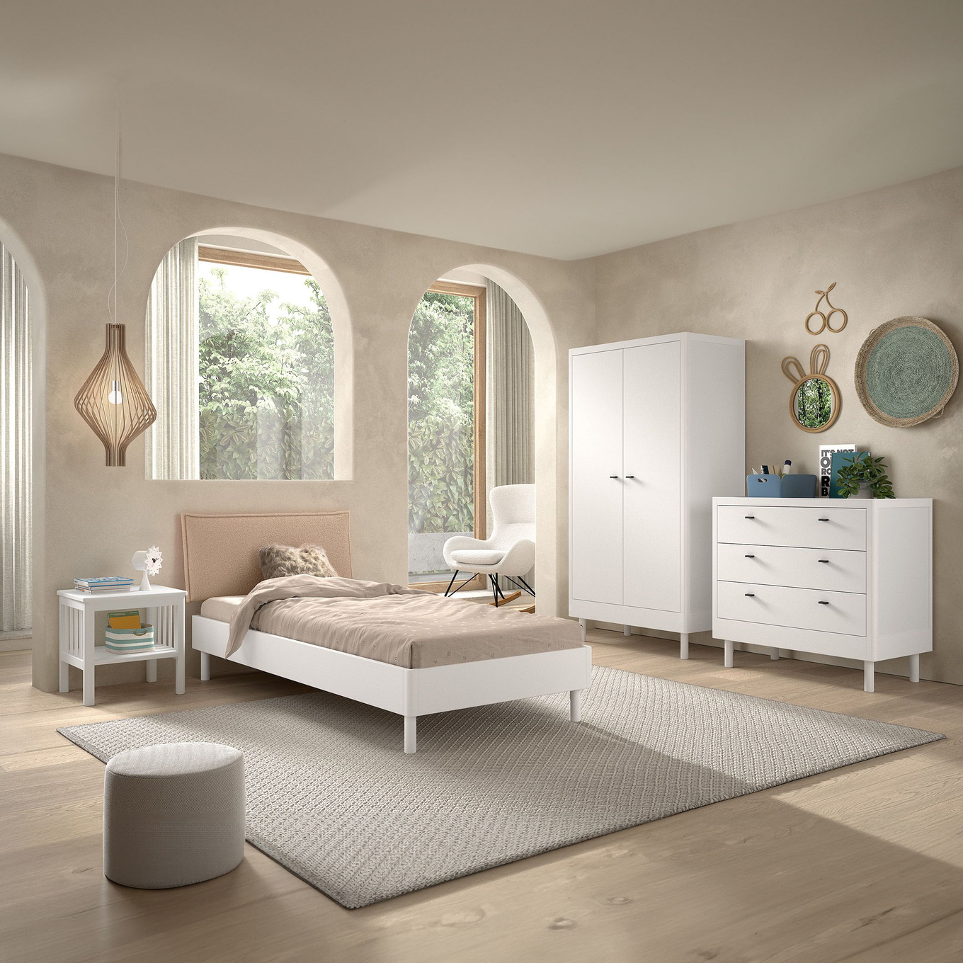 Kinderzimmer Forrest 4-teilig Set #2