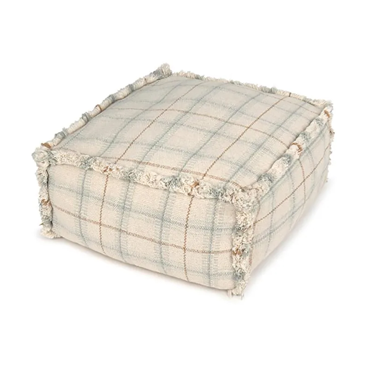 Sitzkissen Tartan / Karo Blau