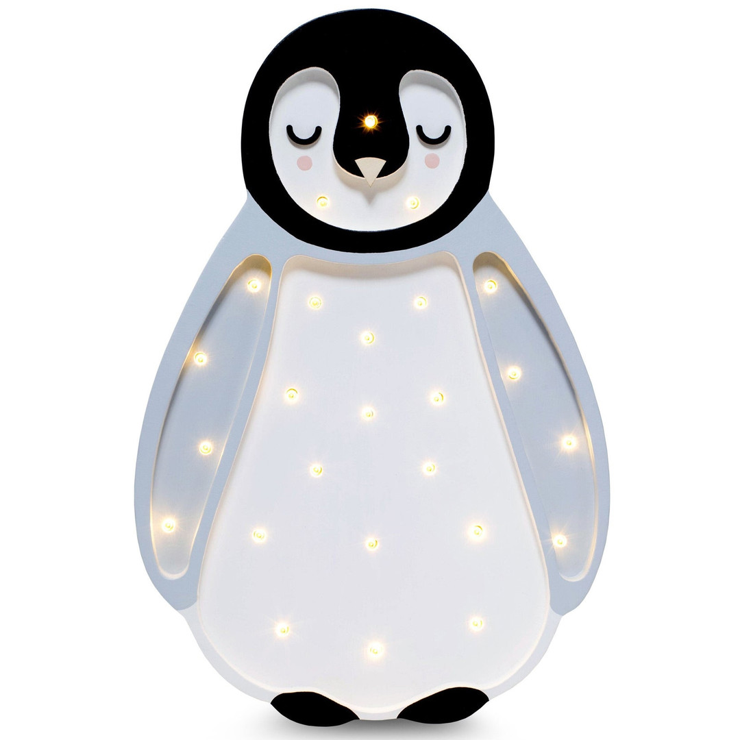 Nachtlampe Baby Pinguin Light Grey