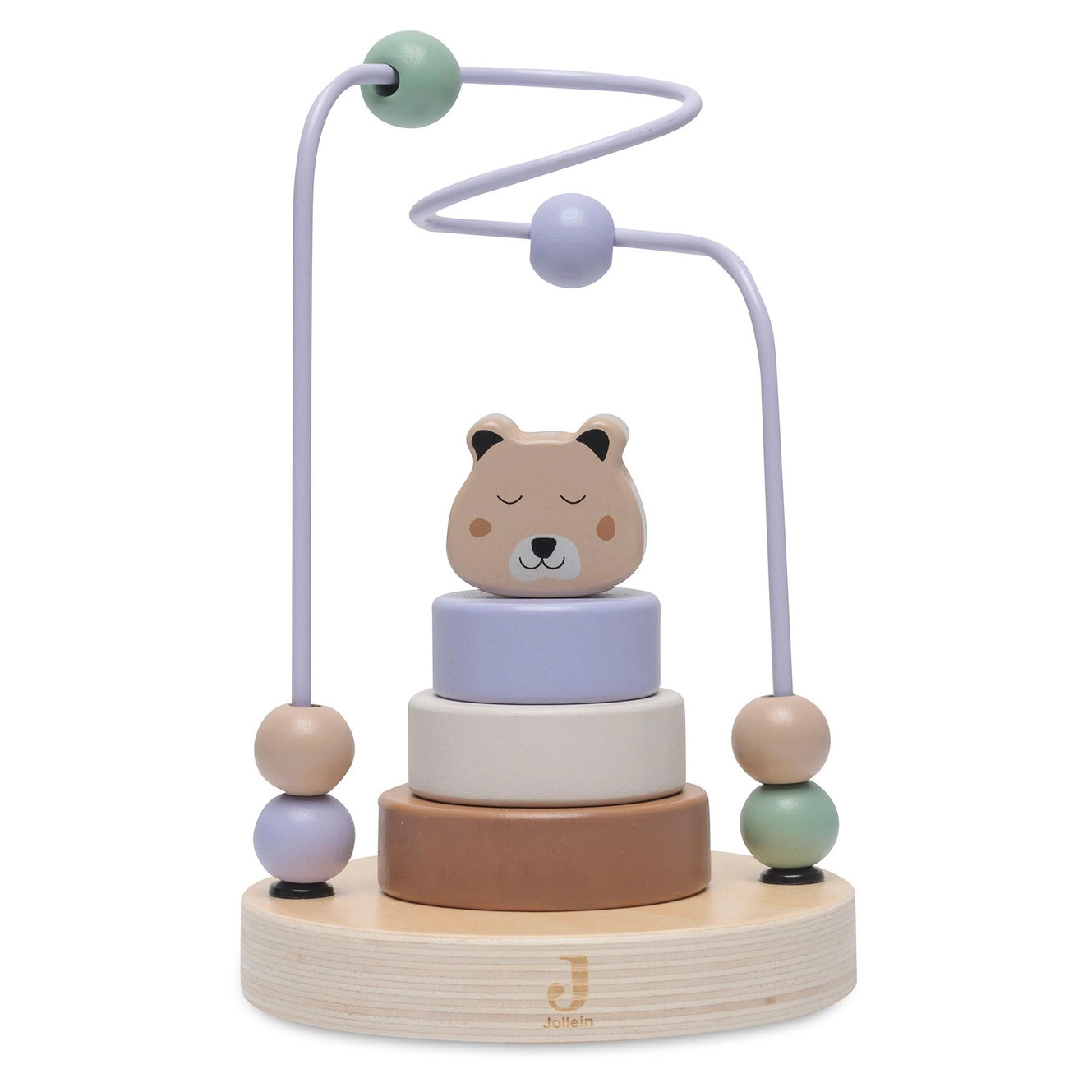 Aktivitätsspirale aus Holz Gepard 