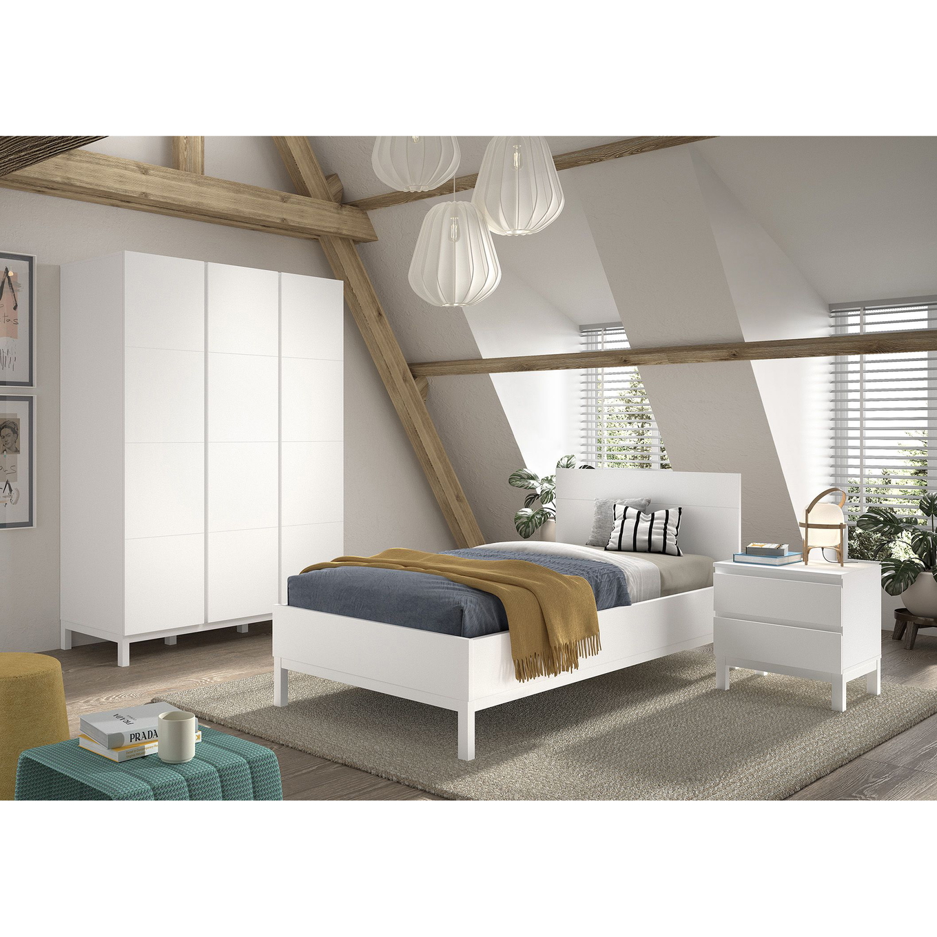 Kinderzimmer Eva 3-teilig Set B #2