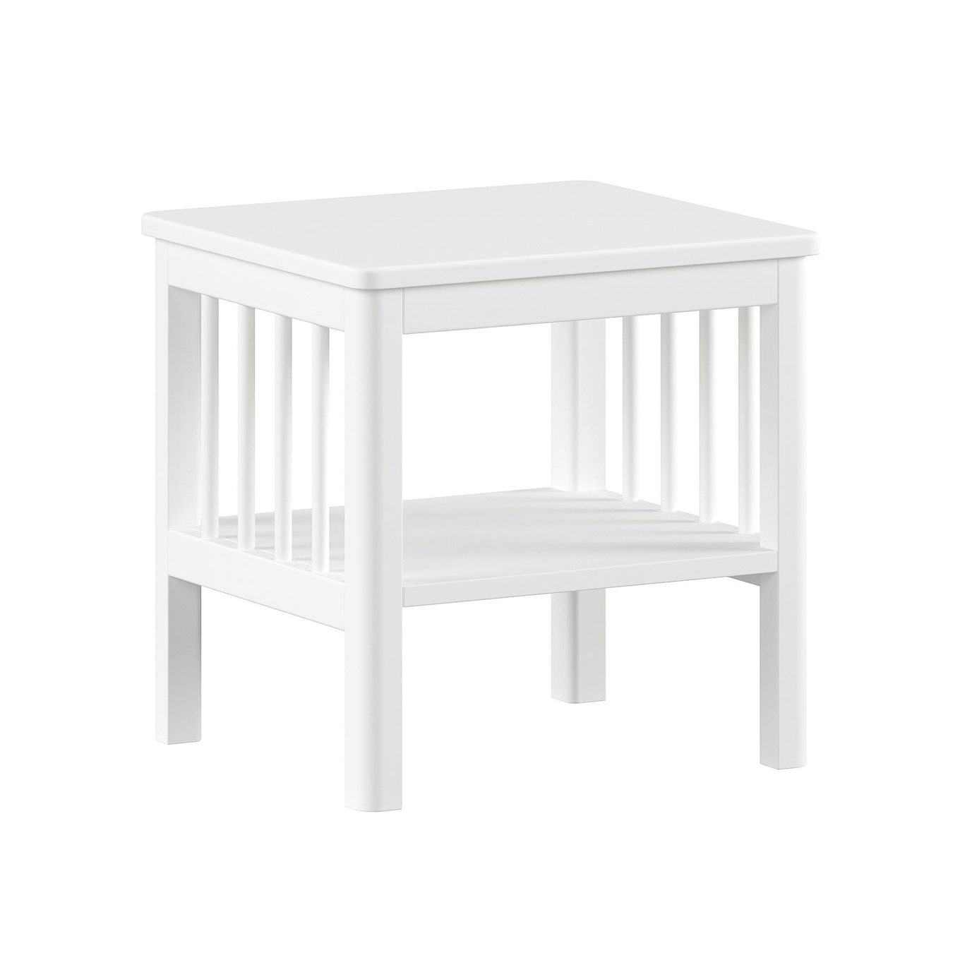 Nachttisch Forrest Weiss