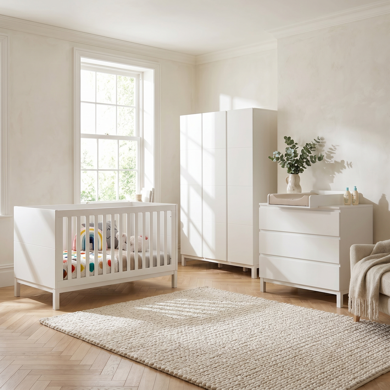 Babyzimmer Eva 4-teilig Set 70 #2