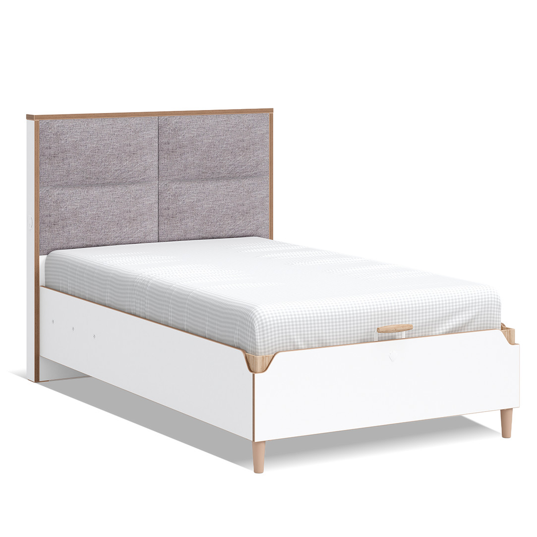 Bett Modera mit Stauraum, 120 x 200 cm