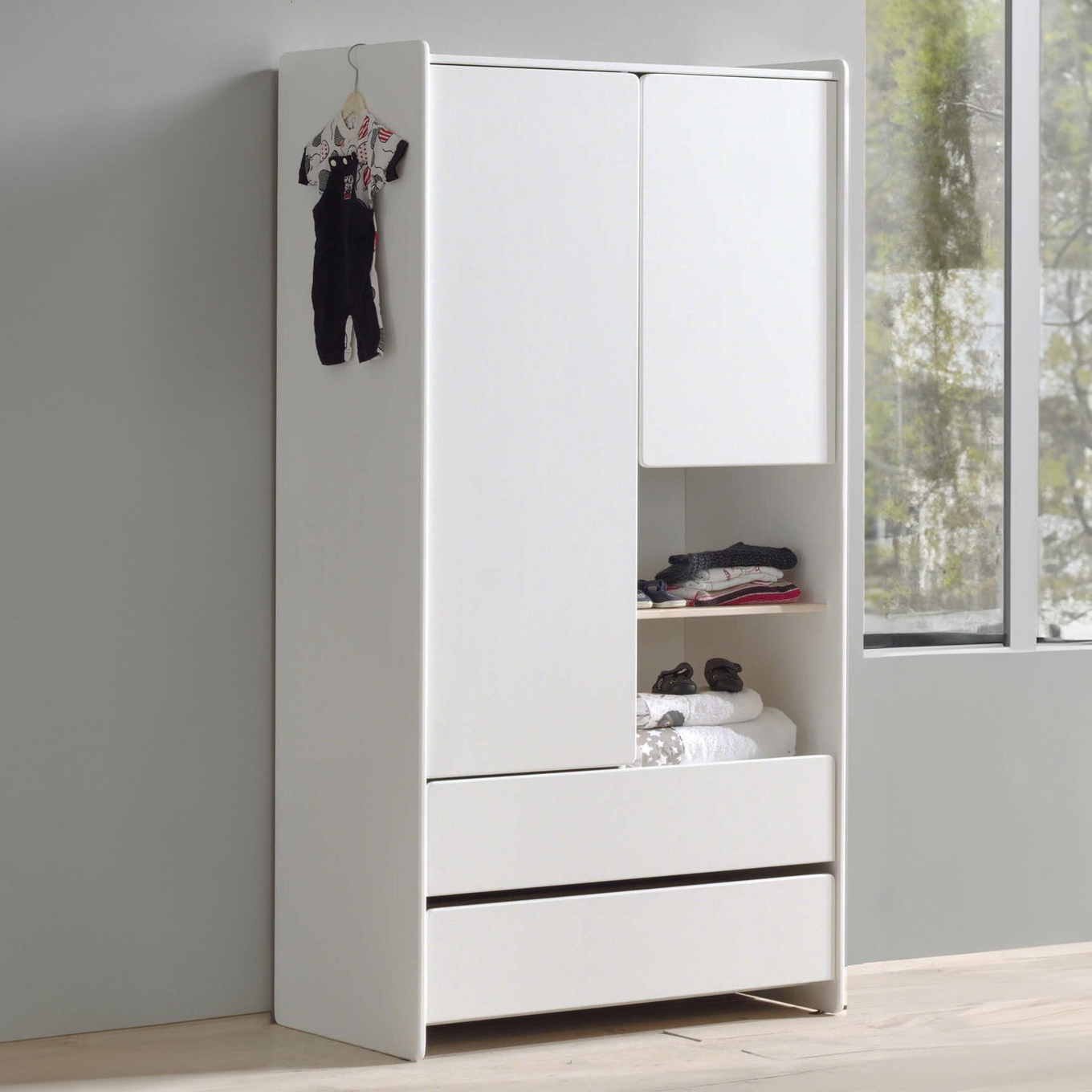 Kleiderschrank Kiddy 2-türig #2